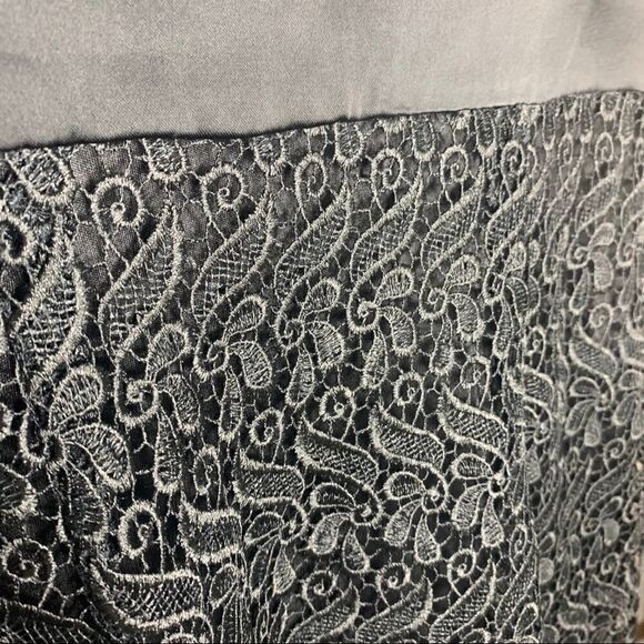 JAX size 8 black lace evening cocktail dress (F1) - Picture 4 of 10